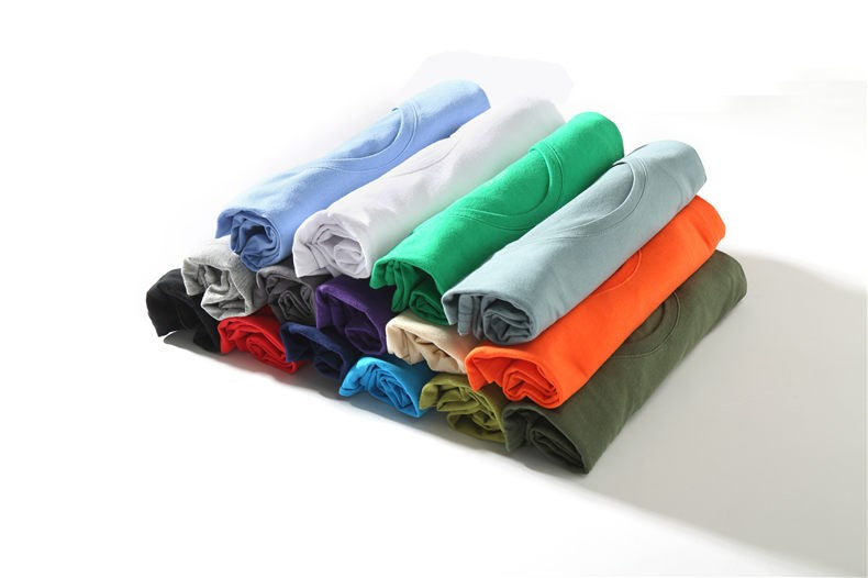 Hot Sale T-Shirts Male Tshirts Men Summer Tee Shirt Women Plain Solid Cotton Blue Short Top Tees Female Lady Girl Boy Brand Tee