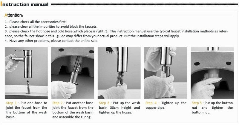 Basin Faucet Brass Bathroom Faucet Mixer Tap Black/Chrome Wash basin Faucet Single Handle Hot and Cold Lavotory Faucet  855921