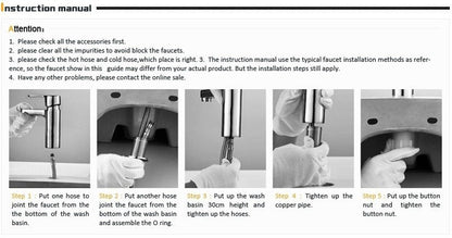 Basin Faucet Brass Bathroom Faucet Mixer Tap Black/Chrome Wash basin Faucet Single Handle Hot and Cold Lavotory Faucet  855921