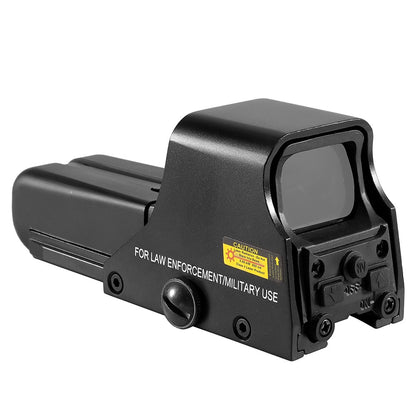 551 552 553 558 Mira Holográfica Ponto Vermelho Verde Luneta de Caça Reflex Sight Riflescope 20mm Montagem para Arma de Airsoft