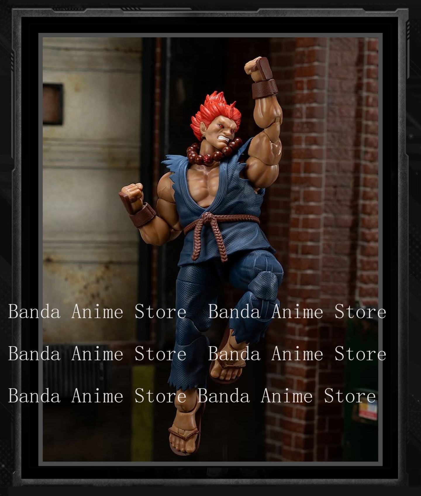 Jada Toys Street Fighter 2 Gouki M Bison  E Honda Action Figure Genuine Figurines PVC Collection Boxer Balrog Game Toy Gift