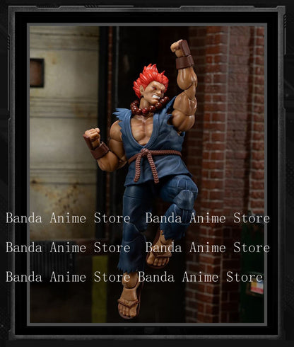 Jada Toys Street Fighter 2 Gouki M Bison  E Honda Action Figure Genuine Figurines PVC Collection Boxer Balrog Game Toy Gift