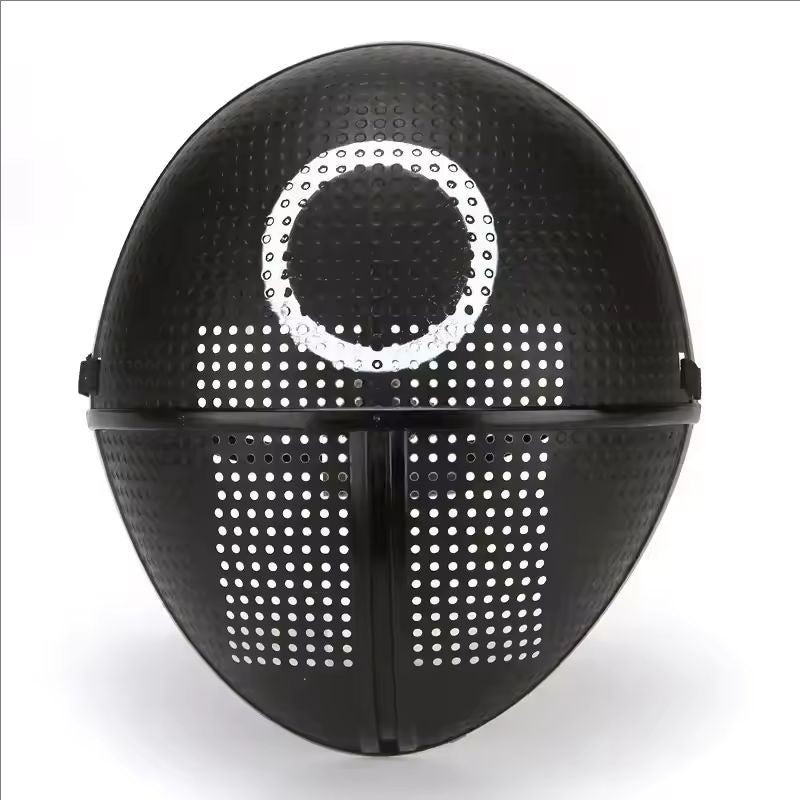 Adult Calamari Game Cosplay Costume With Gloves Black Triangle Disguise Round Square Carnival Party Medieval Coat Mask Set Hallo