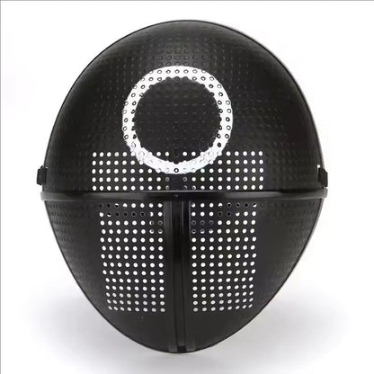 Adult Calamari Game Cosplay Costume With Gloves Black Triangle Disguise Round Square Carnival Party Medieval Coat Mask Set Hallo
