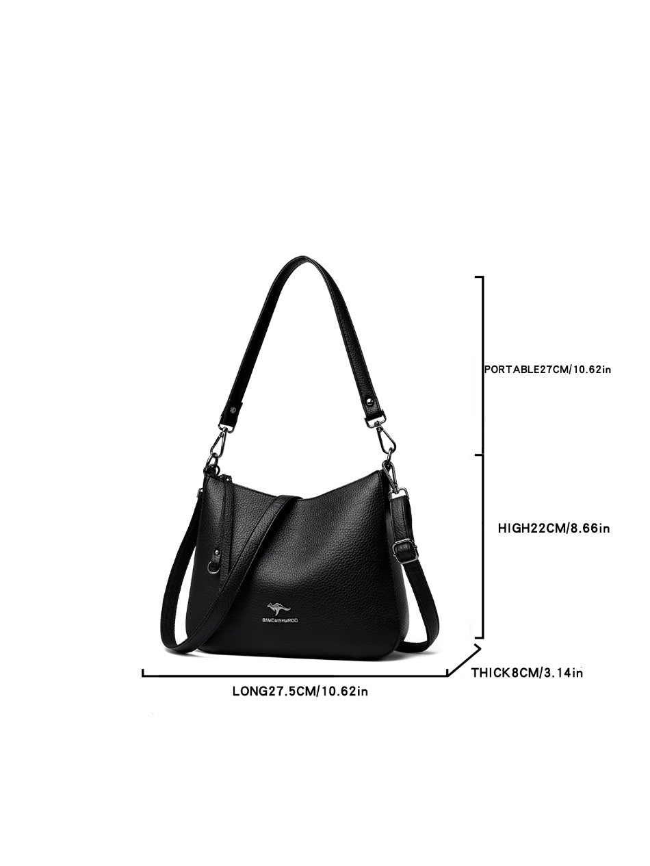 Genuine Brand Top Quality Pu Leather Shoulder Crossbody Sac Luxury Women Bags Handbags Designer Casual Female Messenger Bag 2025