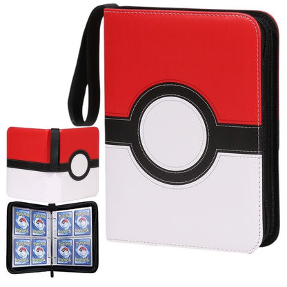 Stock Pokemon Card Binder 400 Pocket Anim Card Holder Album Trading Card Holder Protector Notebook Binder For Cards Collection
