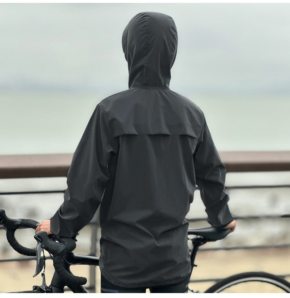 WOSAWE Bicycle Jacket Men Spring Summer Full Reflective Windbreaker Women Water Resistant MTB Road Bike Wear Cycling Long Jersey