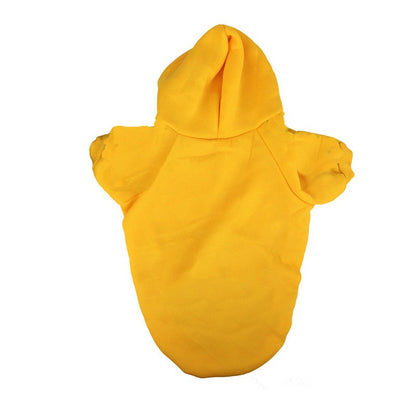 Casaco Jaqueta Sólida Moletom com Capuz para Cães Roupas para Cães Pequenos, Médios e Grandes Labrador Bulldog Francês Yorkshire Roupa S-9GG