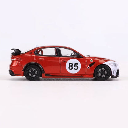 Diecast Original 1:64 Scale Alfa Romeo GTAm Miniature Simulation Alloy Car Model Collection Decoration Toy Gift Souvenir Display