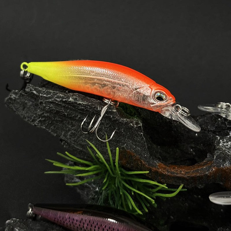 Isca de Pesca Suspend UV Minnow 5g 63mm Rozante 63SP Jerkbait Isca para Truta Baixo Água Salgada Twitch Jerk Retrieve Isca Artificial Rígida