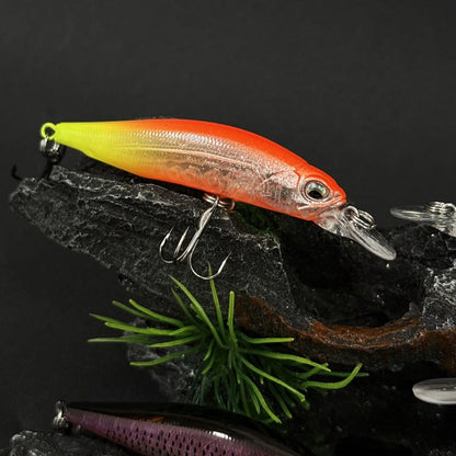 Isca de Pesca Suspend UV Minnow 5g 63mm Rozante 63SP Jerkbait Isca para Truta Baixo Água Salgada Twitch Jerk Retrieve Isca Artificial Rígida