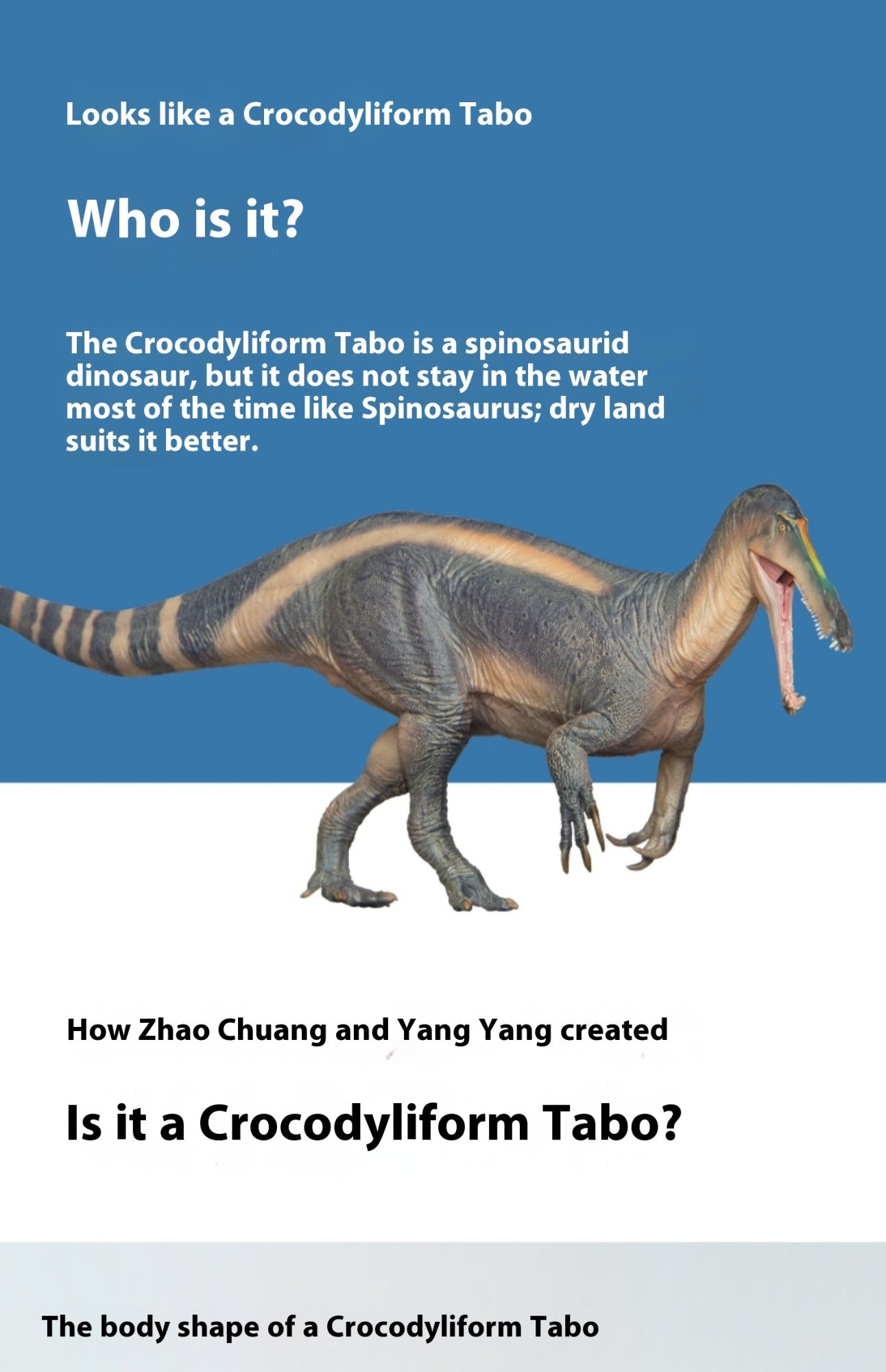 Suchomimus Tabo Dinossauro Rei Modelo de Simulação de Crescimento Companheiro Brinquedo 67 Enfeite de Mesa Portátil Coleção Presentes de Férias