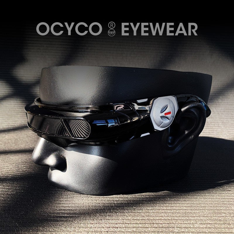 OCYCO X-Man Cosplay Cyclops Halloween Party Sunglasses Designer Special Memory Materials Polarized Travel Shield Cool UV400