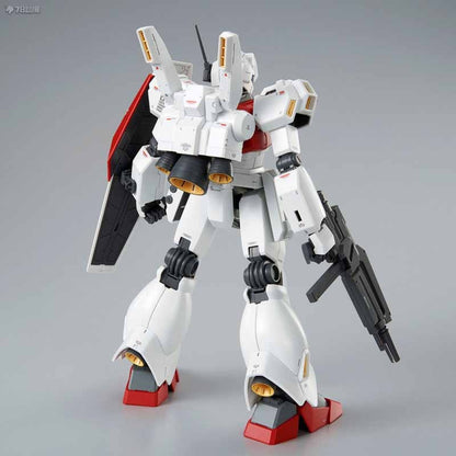 Bandai Original Modelo GUNDAM MG 1/100 BP Qualificação de Rede RGM-89D Jegan Anime Figura de Ação Montagem Brinquedos Meninos