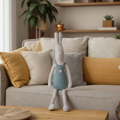 2025 Baby Plush Toy Comforts Sleeping Cute Rabbit, Bear, Mouse Baby Girl Doll, Cloth Doll Doll