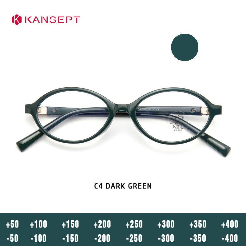 KANSEPT women's eyeglass frame optical lenses grade glasses Prescription for eyepieces in trend anti-glare lenses and blue light
