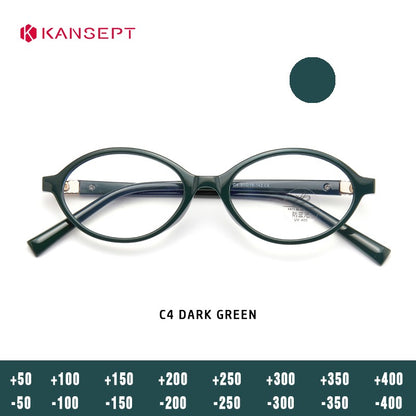 KANSEPT women's eyeglass frame optical lenses grade glasses Prescription for eyepieces in trend anti-glare lenses and blue light