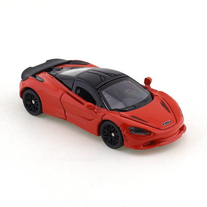 TSC 1:64 McLaren 750S Modelo de Carro Esportivo Simulação em Miniatura Liga Fundida Brinquedo de Carro Pequeno Ornamento de Coleção para Meninos