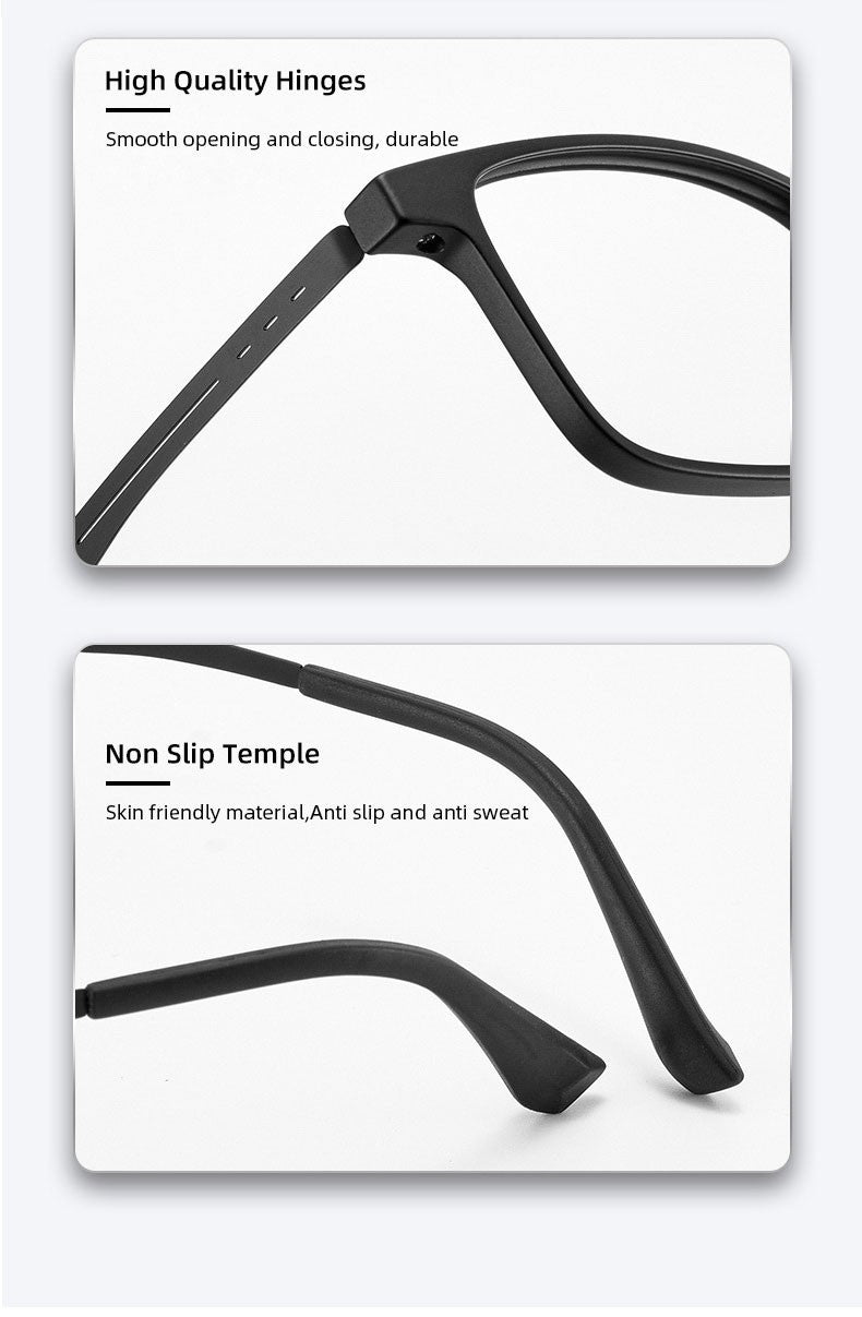 KANSEPT High Quality UltraLight Pure Titanium Anti Blue Reading Glasses Myopia Hyperopia Optical Glasses Prescription Eyewear