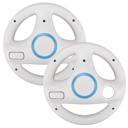 2 Peças Volante de Corrida Plástico com Design Inovador e Ergonômico para Controle Remoto de Jogos de Corrida Nintendo Wii Kart