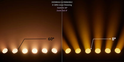 19x15W RGBW LED Beam Wash Zoom Moving Head Lights High Quality Professional Stage Lights For DJ Disco Party KTV Bar