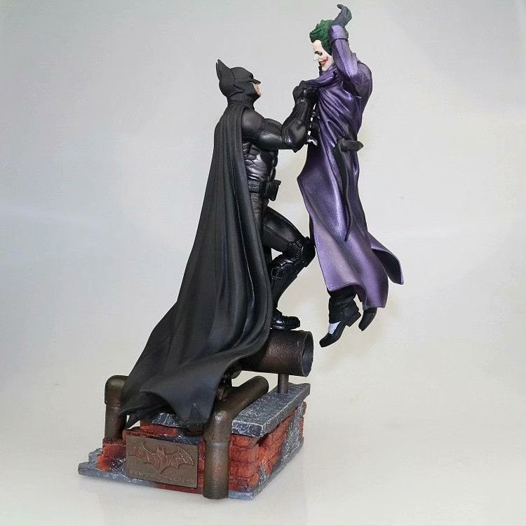 Figuras de Anime em Quadrinhos Arkham Batman Vs Coringa Figura Bruce Wayne Coringa Coleção de Bonecos Modelo Brinquedos Estátua Presentes de Aniversário para Crianças