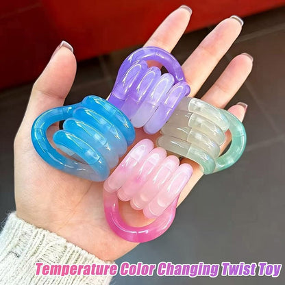 Rotating Twisting Fidget Toys Deformable Rope Educational Tangle Rope Stress Relief Sensory Toy Thinking Training Gifts ?? ????