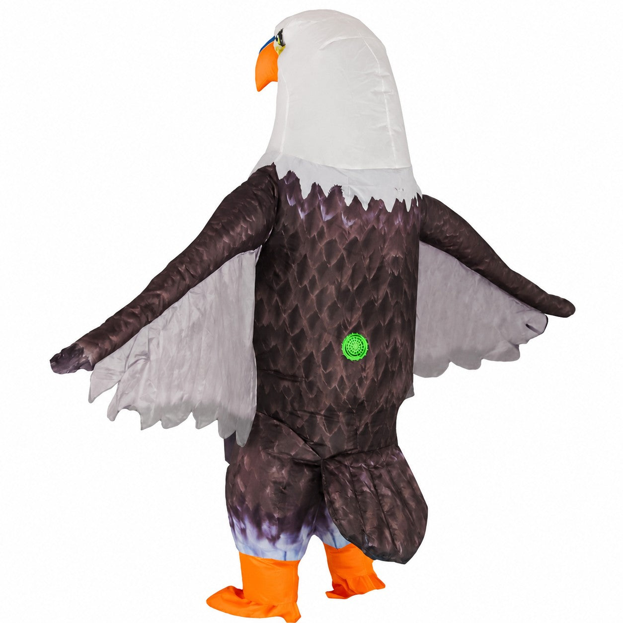 Inflatable Bald Eagle Costume for Adults, Funny Blow Up Eagle Costume, Adult Halloween Costume for Party Cosplay Festivals