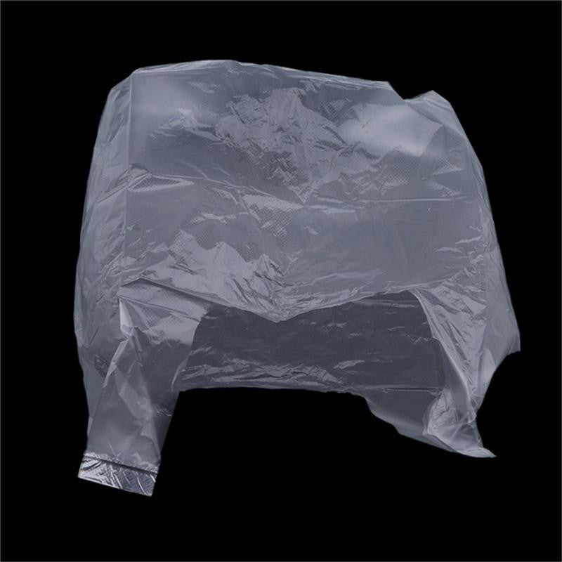 100pcs Transparent Bags Shopping Bag Plastic Supermarket Bags