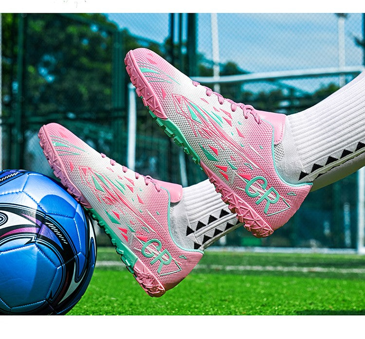 New Men Professional Soft Football Boots Sneakers Match Soccer Shoes Ultralight Futsal High-quality TF/FG Unisex Hot Sale Cleats