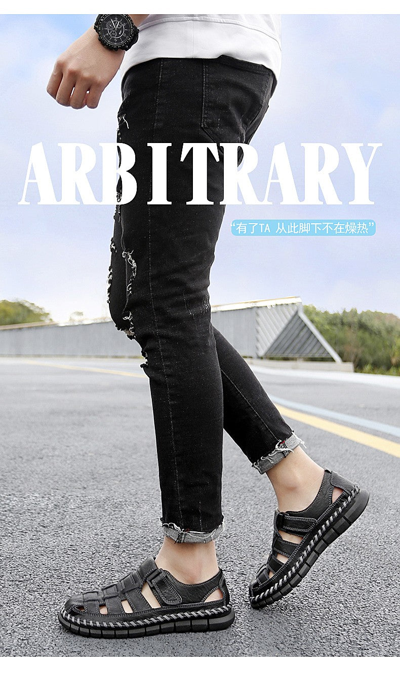 Handmade men's shoes handmade leather men shoes casual loafers slip onzipper split leather shoes men flats hot sale moccasins