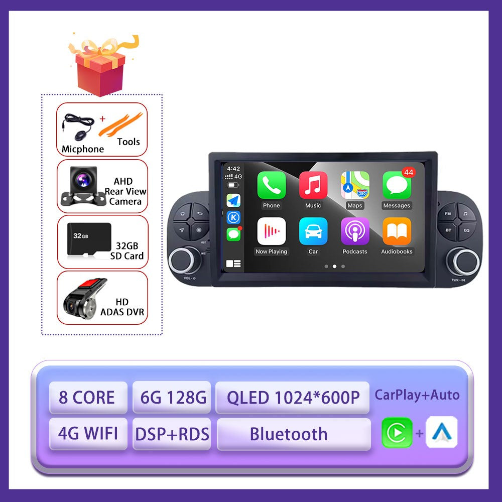 7" 4G Para FIAT Panda 2013 2014 - 2020 Carro Carplay Auto Android Rádio Navegação GPS Multimídia Player de Vídeo 4G WIFI DSP