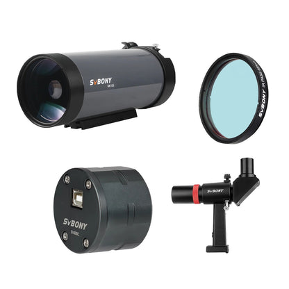 Telescópio Svbony MK105 OTA Portátil Design para Observações Lunares e Planetárias e Fotografia Maksutov Cassegrain MK105