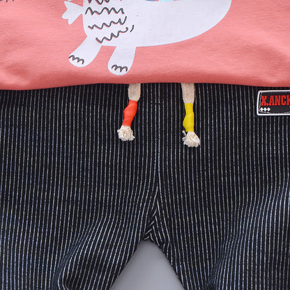 New Summer Baby Girl Clothes Suit Kids Boys Outfits Children T-Shirt Shorts 2Pcs/Sets Toddler Casual Costume Infant Tracksuits