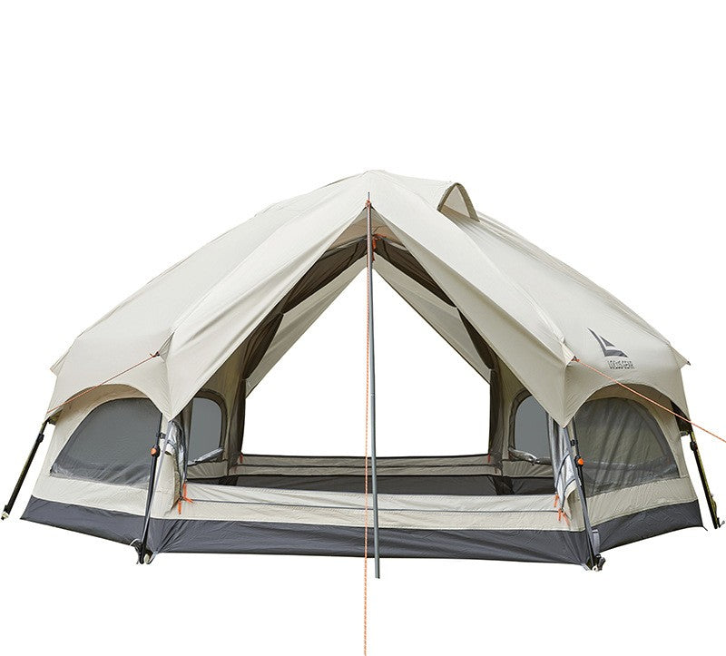 Rainproof Cotton Canvas Outdoor Circus Tent Large 4 Season Yurt Camping Park Family Tent for All Weather Conditions Waterproof