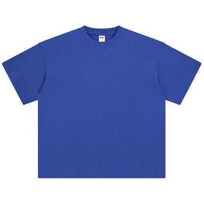 100 Heavy Weight Cotton T shirt For Men Women,Short Sleeve Plain Tops,Solid Oversized Tee Shirts,Quality Clothing 6.8oz 230gsm