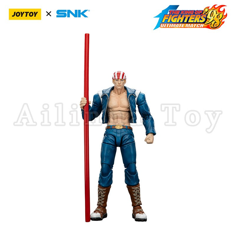 [Pré-venda] JOYTOY 1/18 Action Figure SNK KOF '98UM '97 Modelo de Anime da Equipe Especial