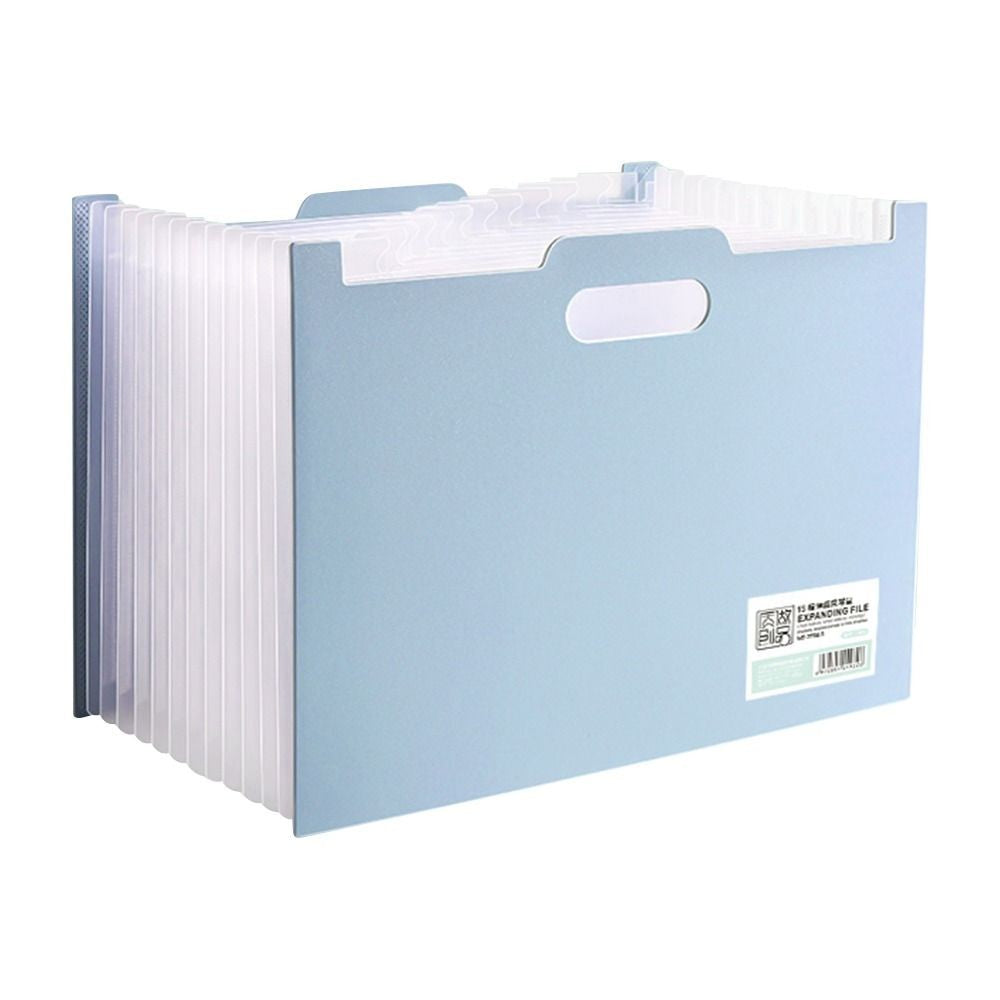 Office School Supplies Vertical Organ Pack New With Classification Stationery Multilayer File Folders Plastic A4 Paper Holder