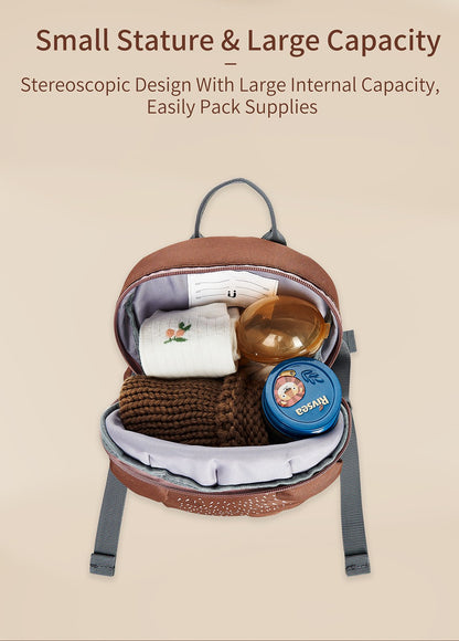 Novas mochilas infantis anti-perda com desenhos de animais fofos, mochilas escolares para meninos e meninas da pré-escola, mini bolsas escolares