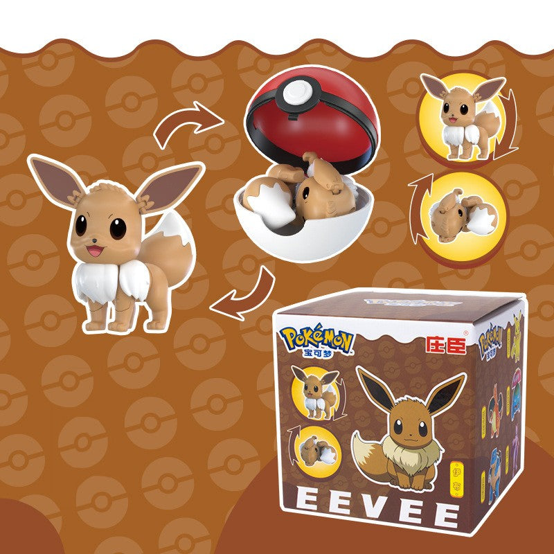 Pokémon Genuíno Pokébola Transformar Charizard Bulbasaur Gengar Dragonite Bonecos de Brinquedo Anime Snorlax Lapras Lucario Modelo de Bonecos