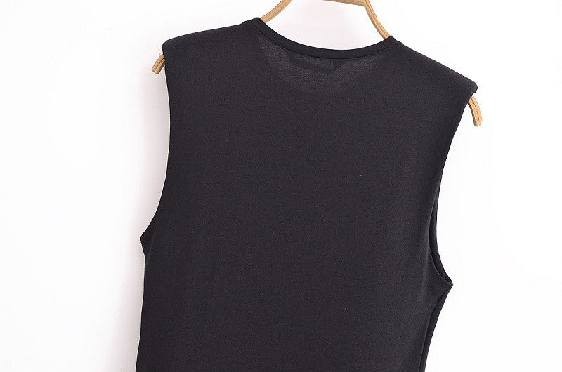 MUJER 2025 Woman Dresses Belt Pleated Midi Dress Women Sleeveless Summer Dress W