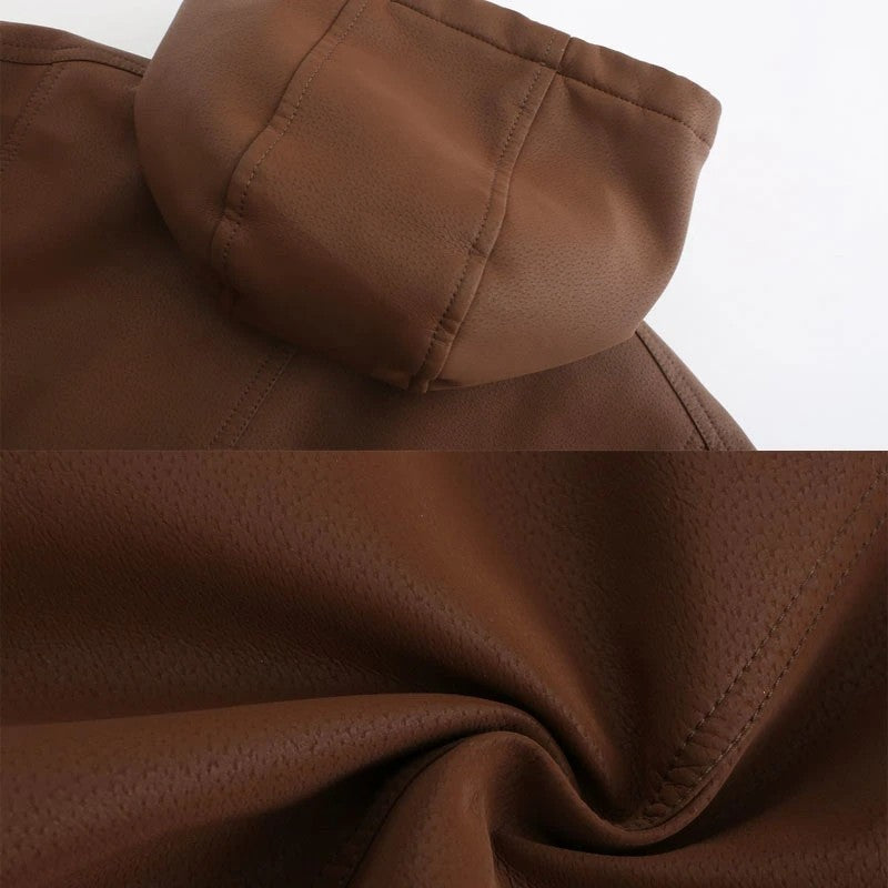 Mens Leather Jackets High Quality Classic Motorcycle Jacket Male Plus faux leather jacket men spring Drop shipping