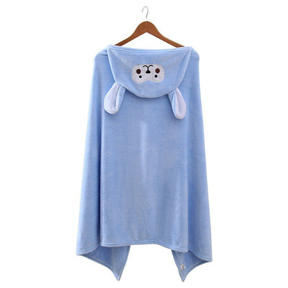 70x140CM Baby Bath Towel Hooded Ultra Soft Towel Highly Absorbent Bathrobe Blanket Toddlers Shower Gifts for Boys Girls