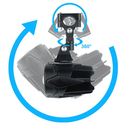 Melhore as luzes auxiliares de neblina da sua motocicleta Lâmpada mais brilhante 40W 6000K para BMW R1200GS F800GS F700GS F650 K1600