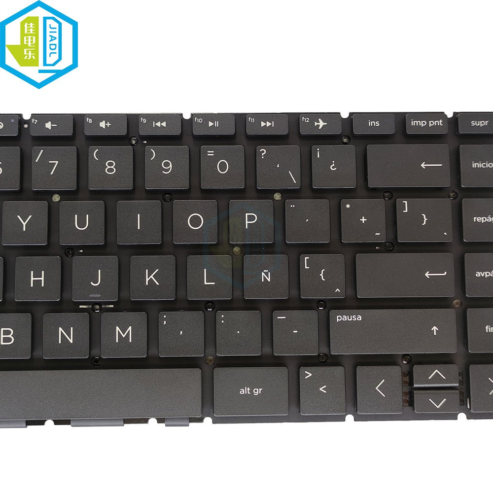 Latin Spanish Keyboard For HP 240 G7 245 G7 246 G7 14-CE 14-DK 14-DK0000 14-DK1003DX 14-DQ 14-DQ0000 L15599-151 L23241-161