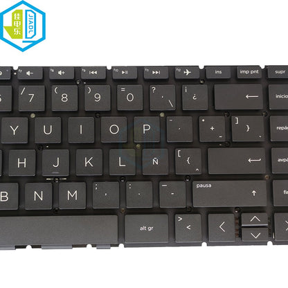 Latin Spanish Keyboard For HP 240 G7 245 G7 246 G7 14-CE 14-DK 14-DK0000 14-DK1003DX 14-DQ 14-DQ0000 L15599-151 L23241-161