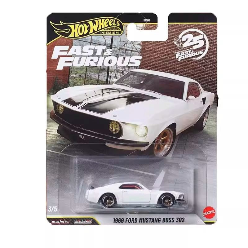 Novo Conjunto Hot Wheels 1:64 Velozes e Furiosos 25º Aniversário Mitsubishi Mercedes Mustang Etc Carros Veículos Clássicos Colecionáveis