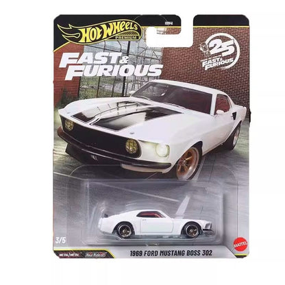 Novo Conjunto Hot Wheels 1:64 Velozes e Furiosos 25º Aniversário Mitsubishi Mercedes Mustang Etc Carros Veículos Clássicos Colecionáveis