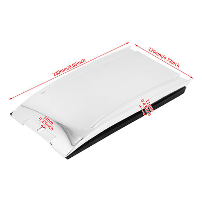 Extensão de Painel Inferior de Painel de Motocicleta Cromado Preto para Harley Softail Deluxe Springer Classic Night Train Injetada 00-2017