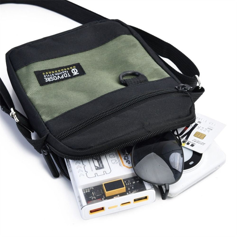 New Oxford Cloth Men Shoulder Bag Waterproof Large Capacity Crossbody Bag Comfortable Portable Messenger Bag Outdoor